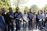 تشییع پیکر مرحوم دکتر غلامرضا شیران با حضور اعضای شورای مرکزی و هیأت رئیسه برگزار شد